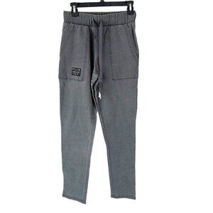 NWT Laila Ali Gray Boyfriend Joggers Pants XS Distressed‎ Wash